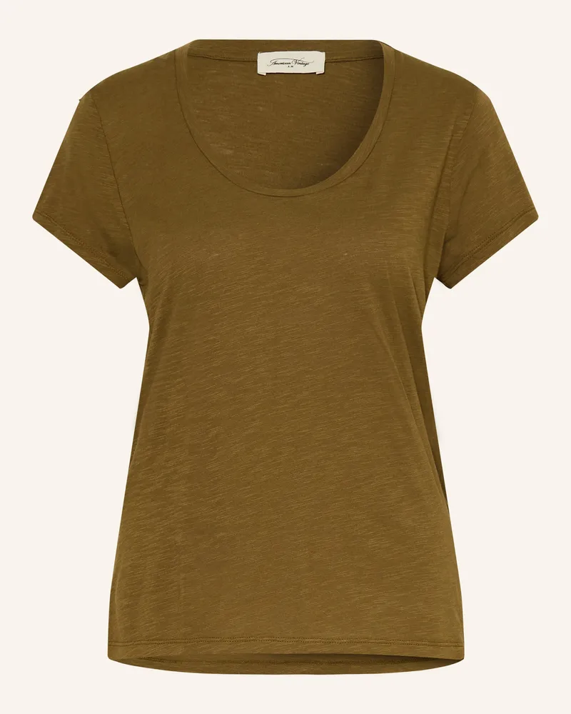 American Vintage T-Shirt Jacksonville gruen Khaki