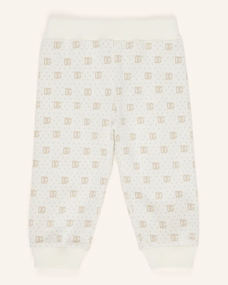 Dolce & Gabbana Sweatpants weiss Ecru