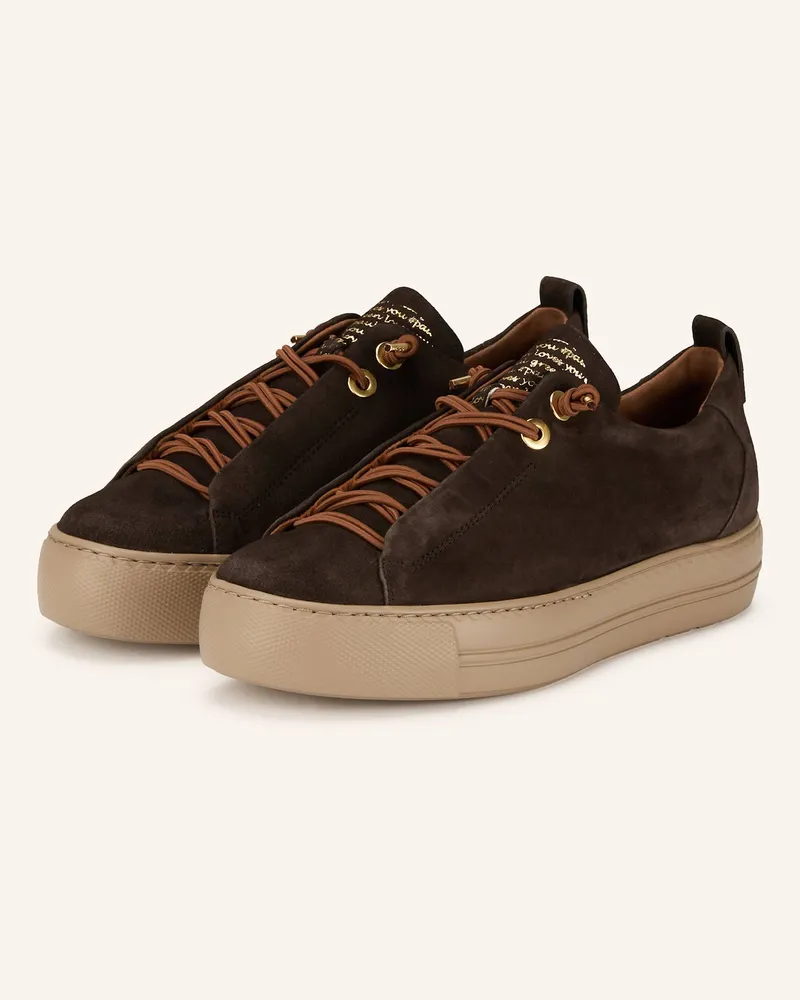paul green Sneaker Braun