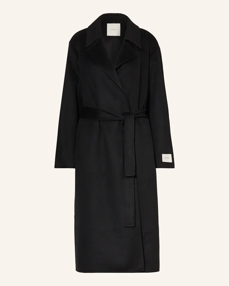 Calvin Klein Mantel schwarz Schwarz