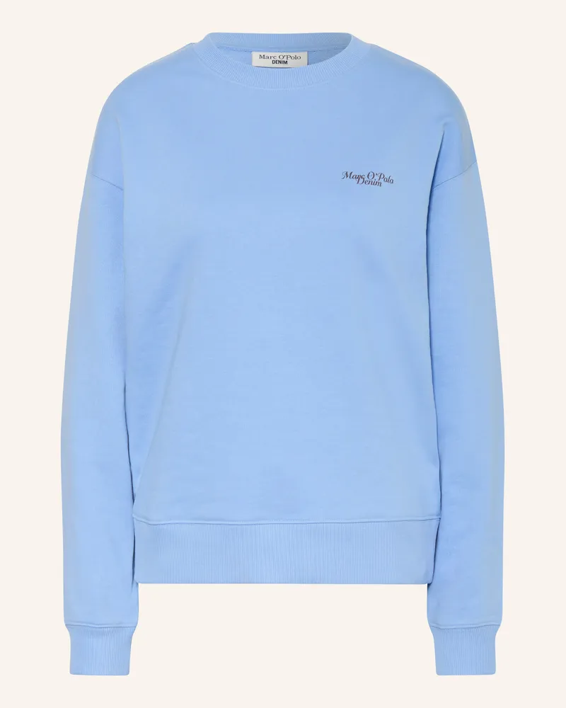 Marc O'Polo Sweatshirt blau Hellblau