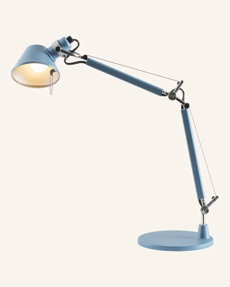 Artemide Tischleuchte Tolomeo Micro blau Hellblau