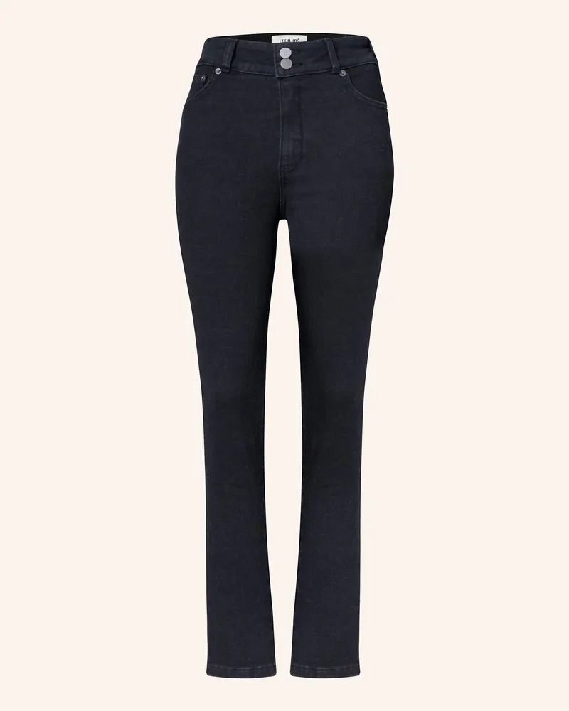 ITEM m6 Jeans SLIM HIGH RISE DENIM mit Shaping-Effekt Schwarz
