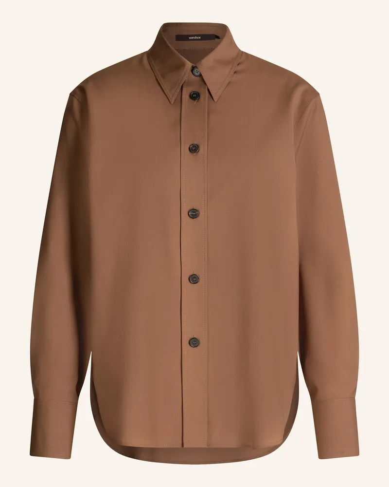 windsor. Bluse Braun