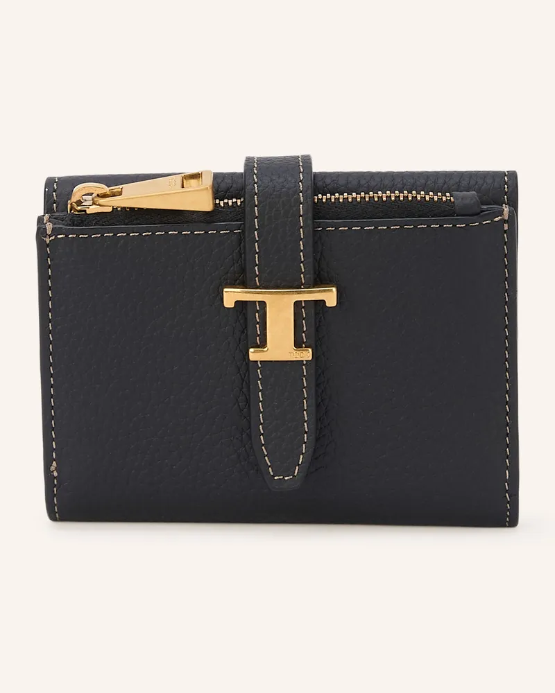 TOD'S Geldbörse Kate schwarz Schwarz