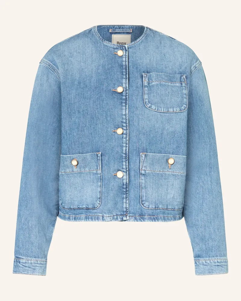 Brax Jeansjacke Paris blau 28