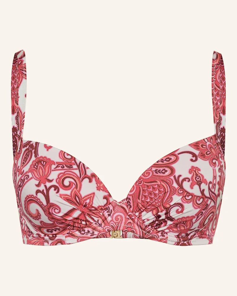 Mrs & HUGS Bügel-Bikini-Top rot Rot