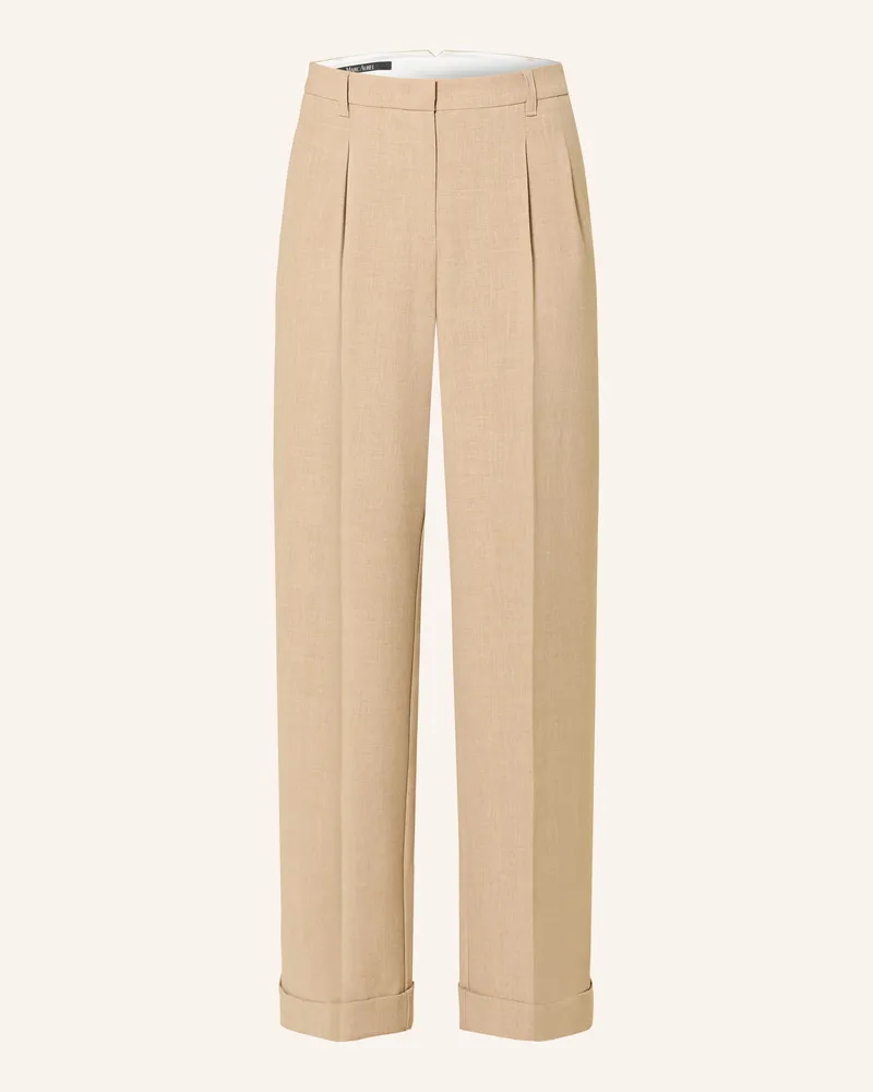 MARC AUREL Marlenehose braun Beige