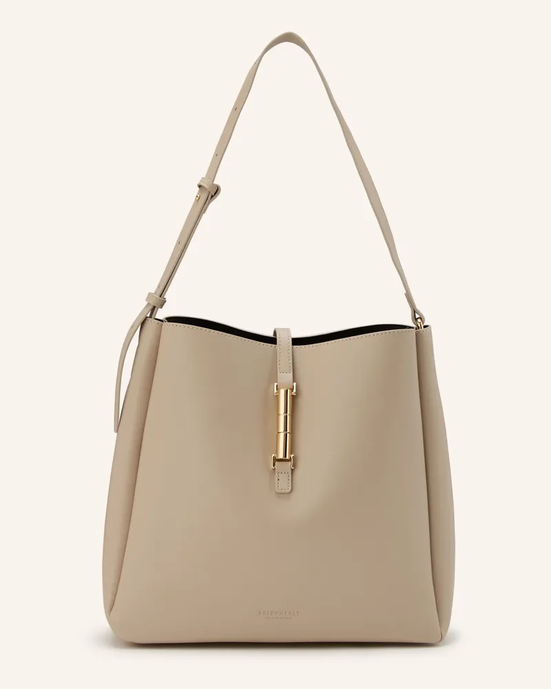SEIDENFELT Schultertasche Loviisa Mit Pouch beige Beige