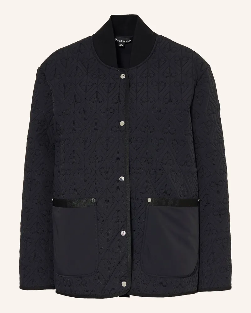 Moose Knuckles Steppjacke schwarz Schwarz