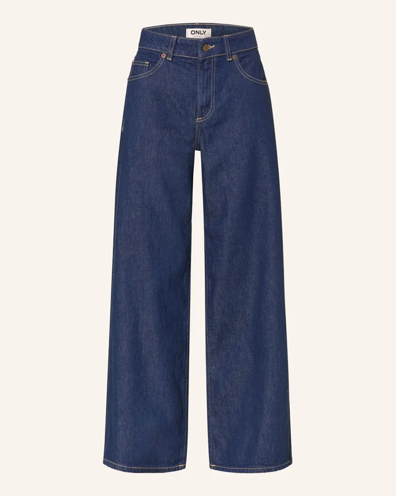 only Wide Leg Jeans blau Medium