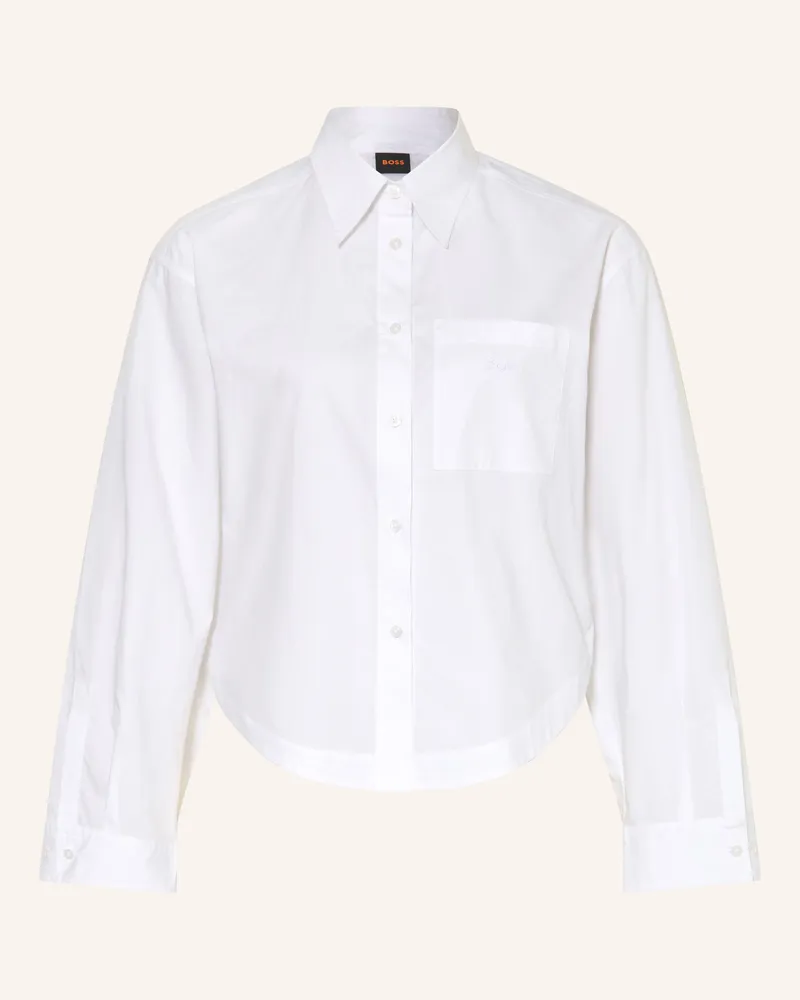 HUGO BOSS Hemdbluse Boskota weiss Weiss