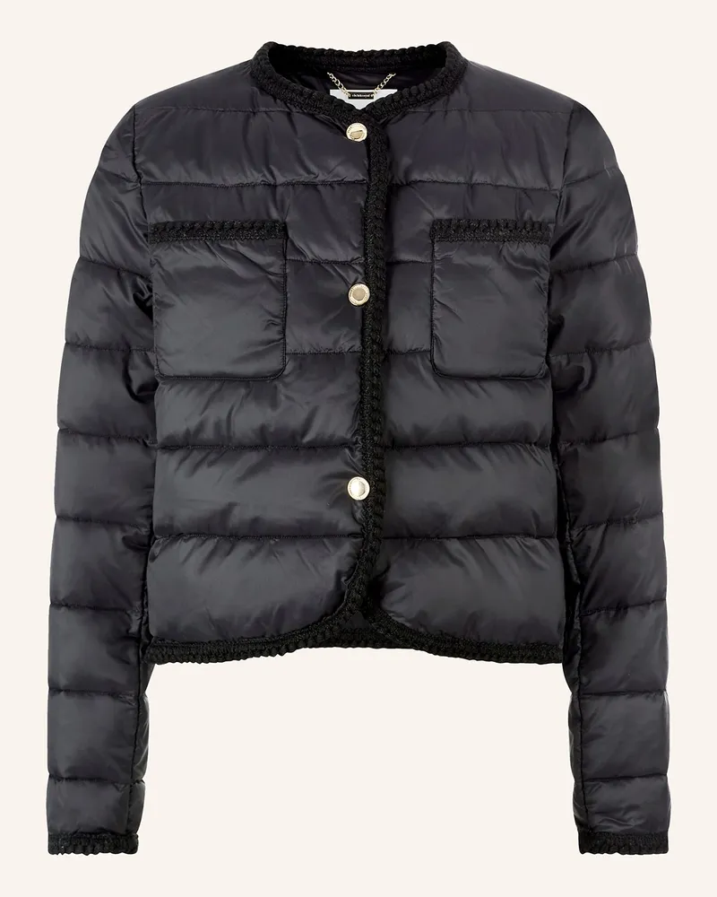 Rich&Royal Steppjacke schwarz Schwarz