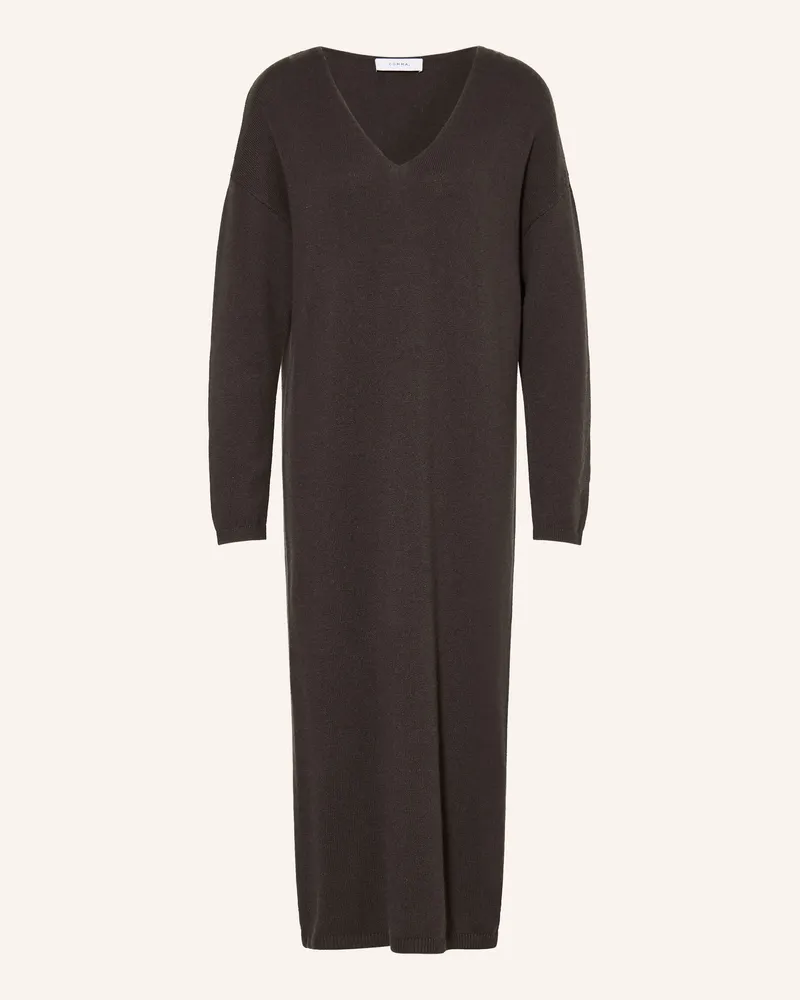 COMMA Strickkleid braun Braun