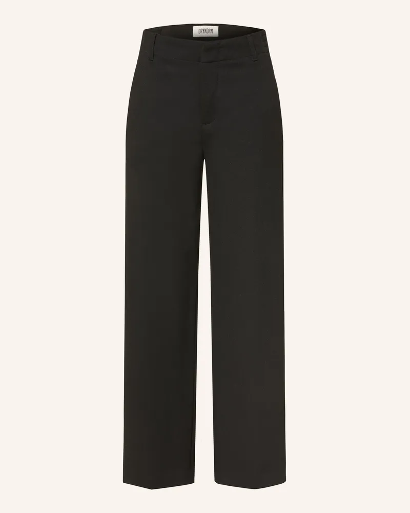 Drykorn Jerseyhose Dutiful schwarz Schwarz