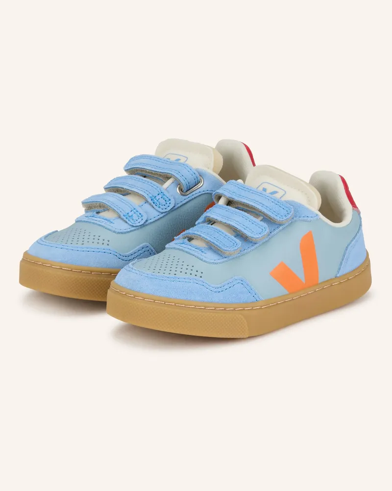 VEJA Sneaker V-90 blau Hellblau