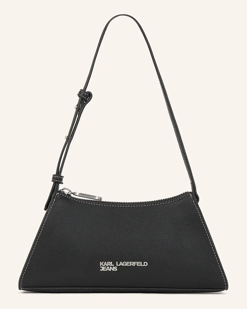 Karl Lagerfeld Schultertasche Schwarz