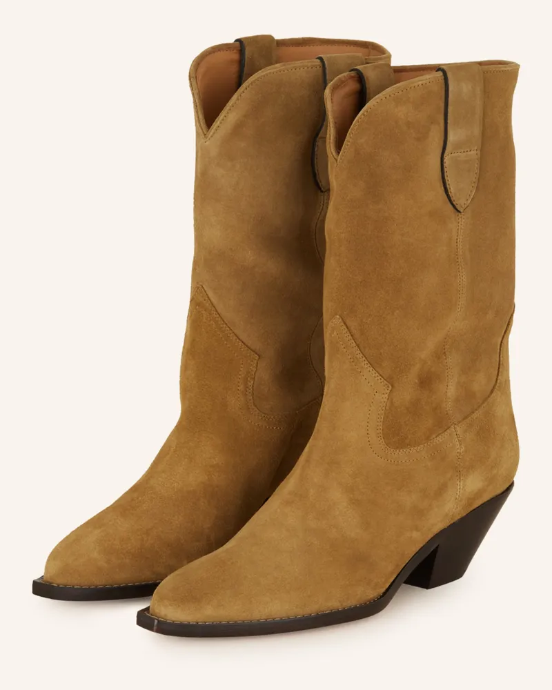 Isabel Marant Cowboy Boots DAHOPE Taupe