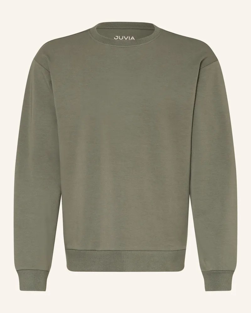 Juvia Sweatshirt Andrew gruen Oliv