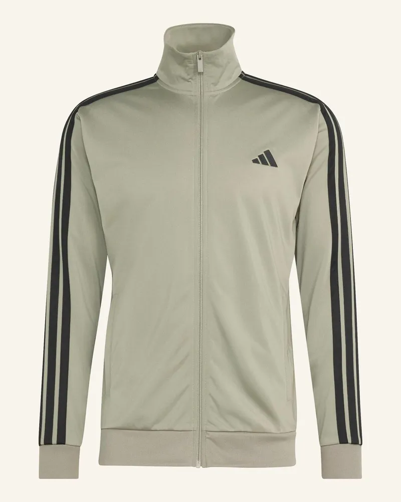 adidas Trainingsanzug Dayready Mit Galonstreifen gruen Schwarz
