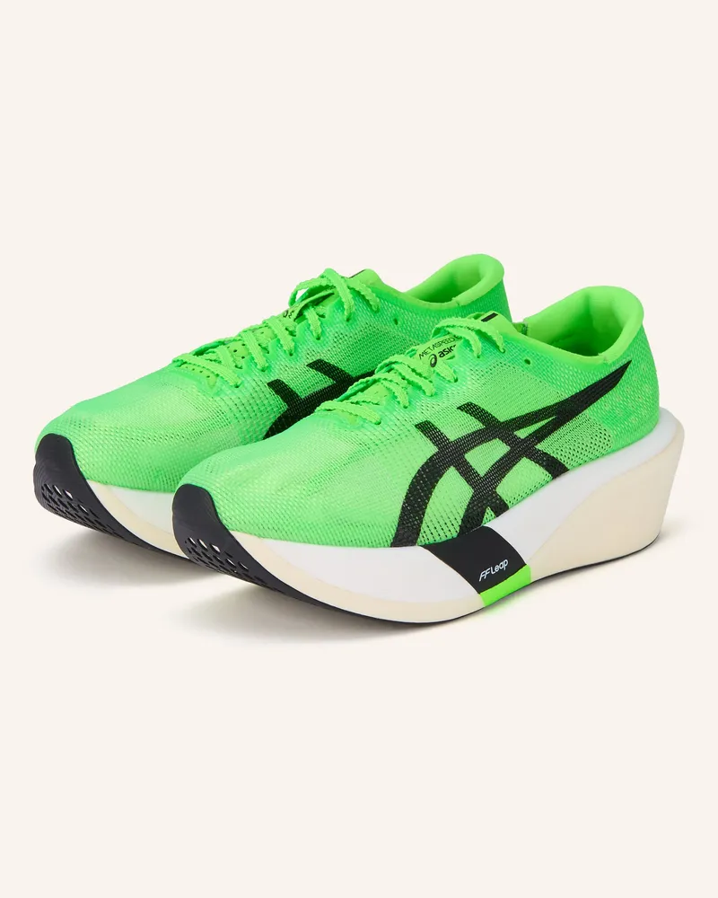 Asics Laufschuhe Metaspeed Edge Tokyo gruen Neongrün