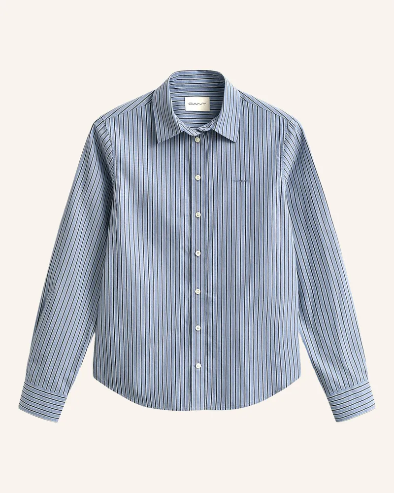 Gant Hemdbluse blau Hellblau