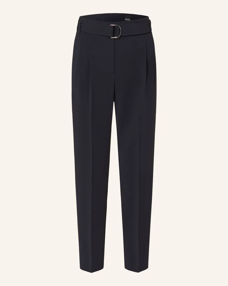 HUGO BOSS 7/8-Hose TAPIAH Dunkelblau