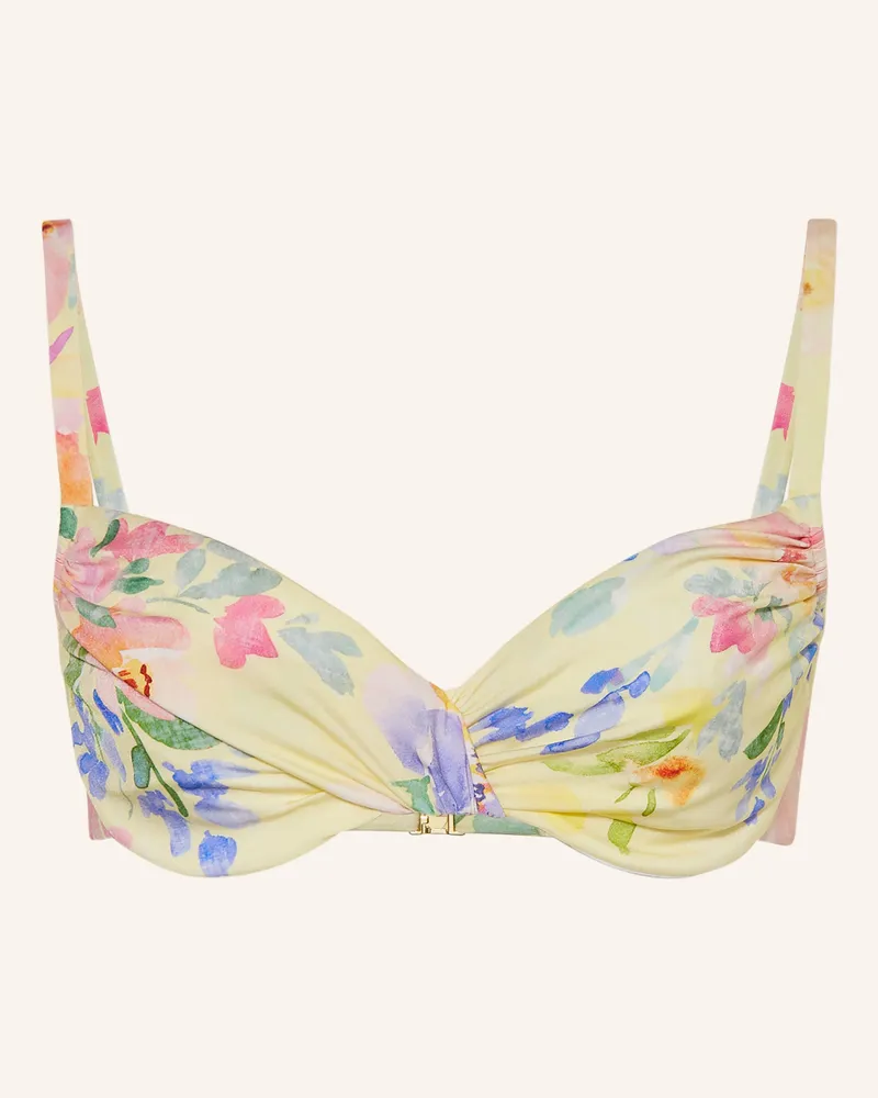 Maryan Mehlhorn Bügel-Bikini-Top Floressence gelb Hellgelb