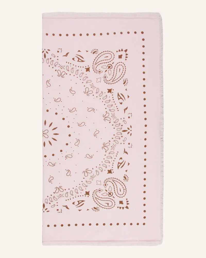 Darling Harbour Tuch Mit Merinowolle Und Cashmere rosa Rose