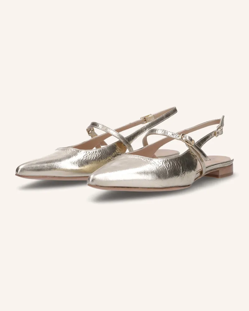 Thea Mika Sling-Ballerinas Gold