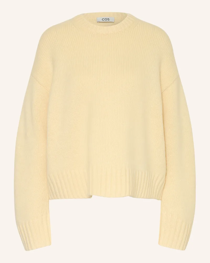 COS Cashmere-Pullover gelb Hellgelb