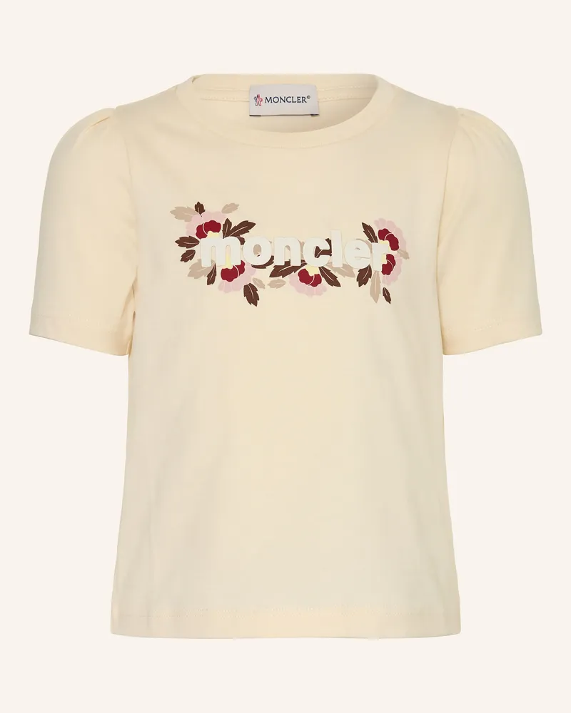 Moncler T-Shirt Creme