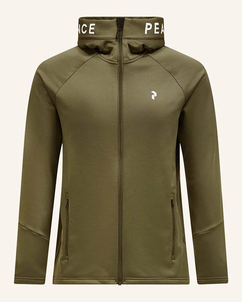 Peak Performance Midlayer-Jacke RIDER Grün