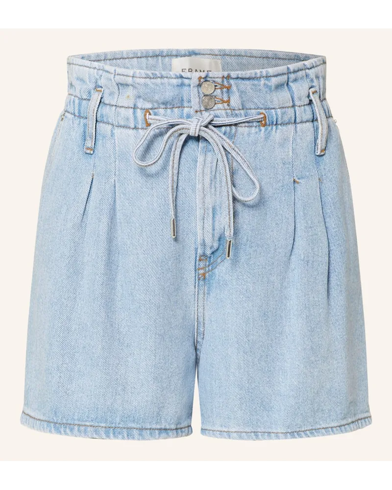 Frame Denim Jeansshorts Blau