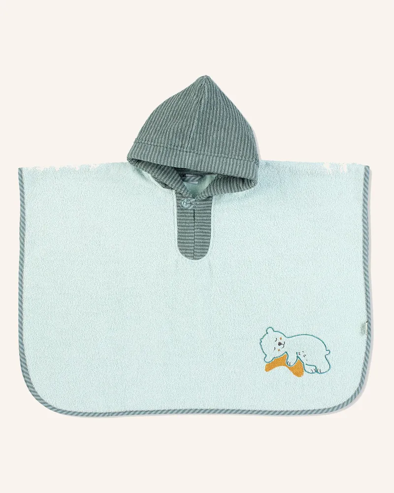Sterntaler Poncho Ben Hellgrün