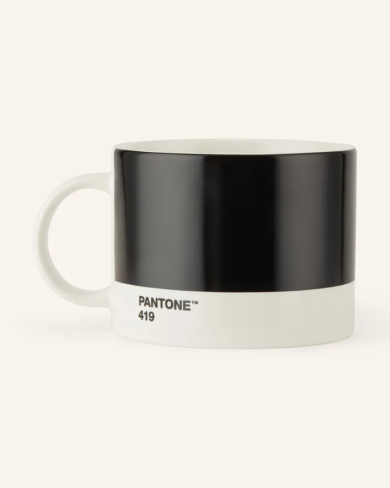Pantone Universe Henkelbecher schwarz Schwarz