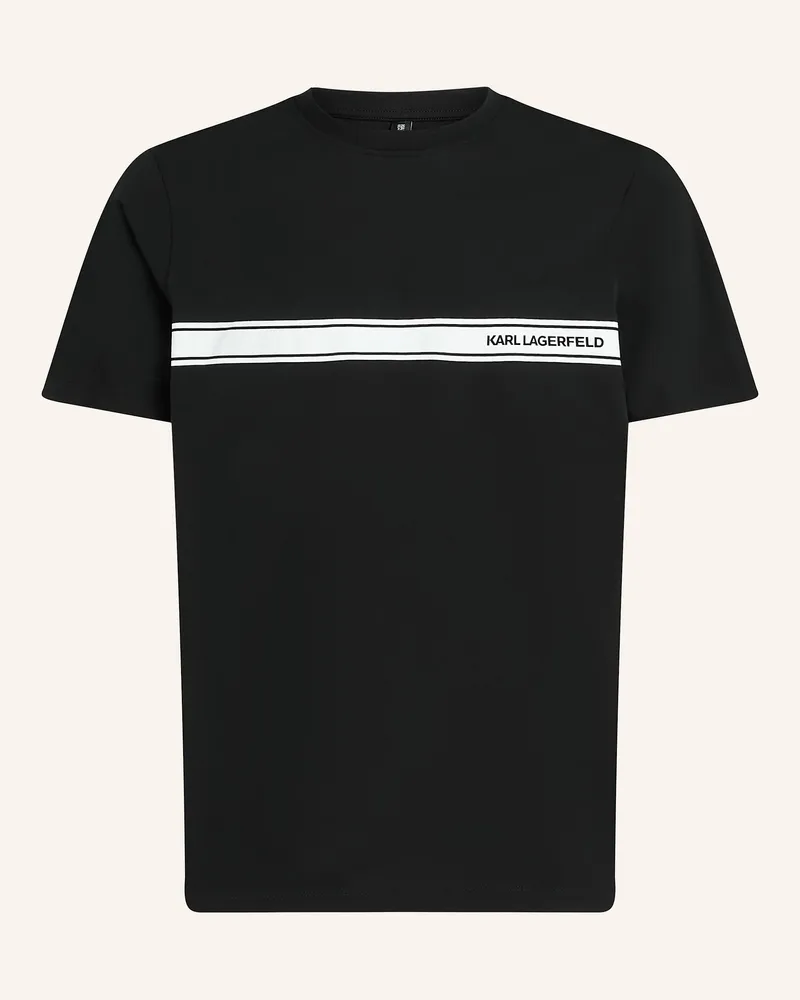 Karl Lagerfeld T-Shirt schwarz Schwarz