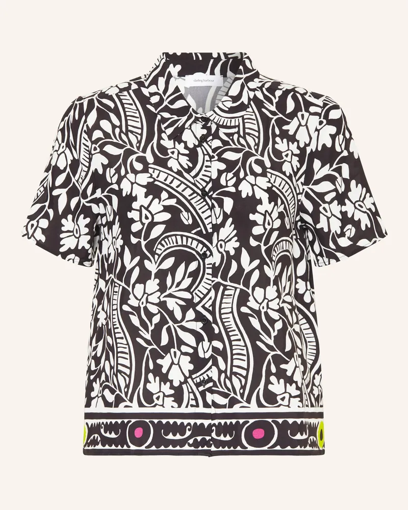 Darling Harbour Hemdbluse schwarz Schwarz