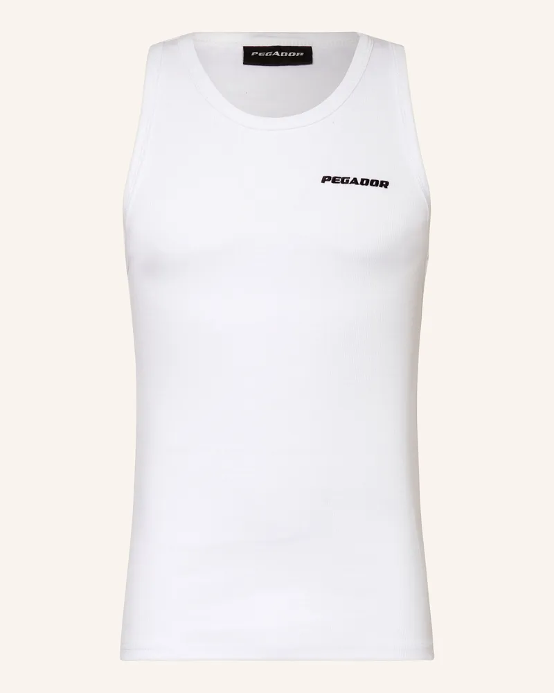 PEGADOR Tanktop weiss Weiss