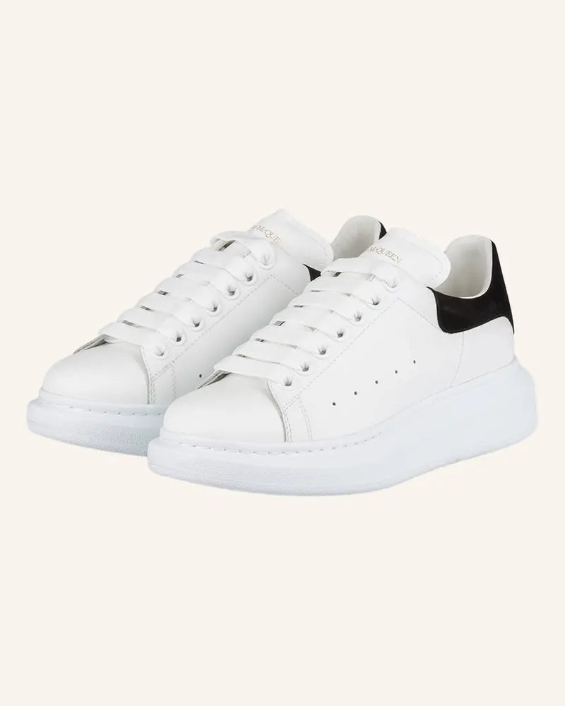 Alexander McQueen Sneaker - WEISS/ SCHWARZ Weiss