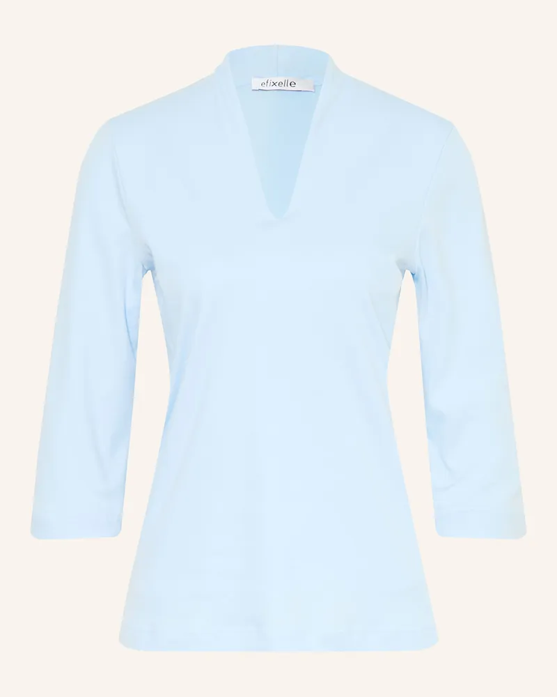 Efixelle Shirt Mit 3/4-Arm blau Hellblau
