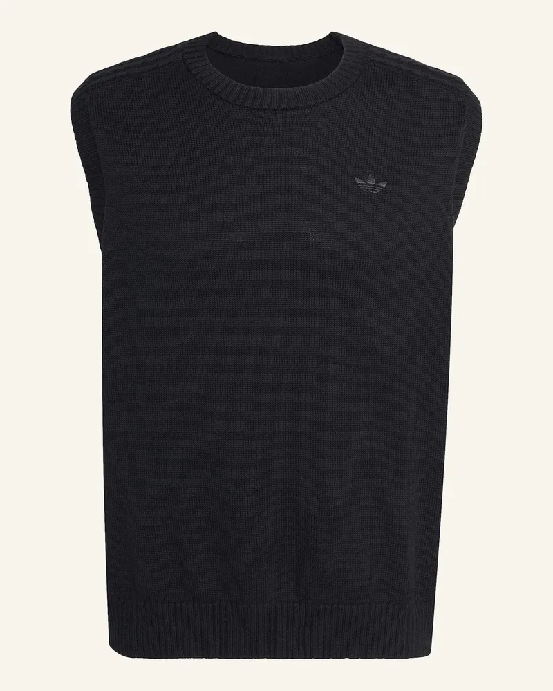 adidas HOCHWERTIGE ESSENTIALS STRICKWESTE Schwarz