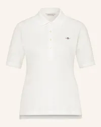 Gant Piqué-Poloshirt Weiss