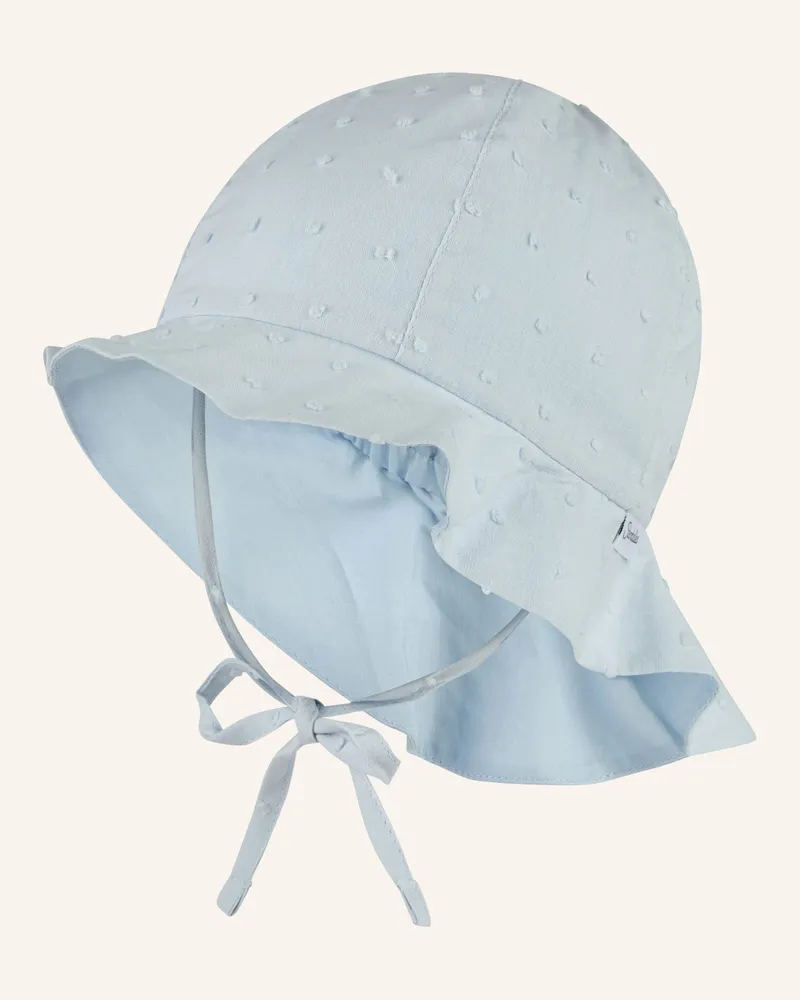 Sterntaler Sonnenhut 3d Punkte blau Blau