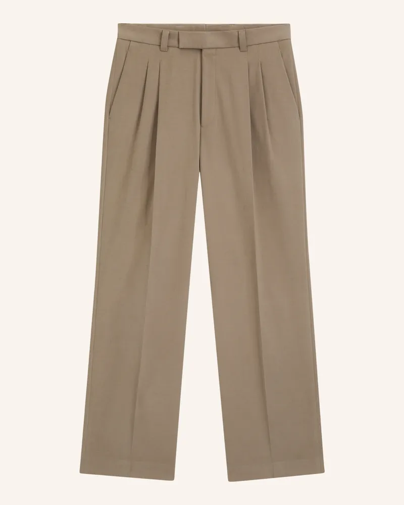 HUGO BOSS Anzughose C-Pat-Dpl-263 Relaxed Fit braun Braun