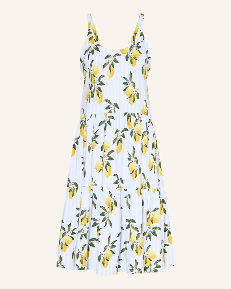 Darling Harbour Nachthemd weiss Streifen