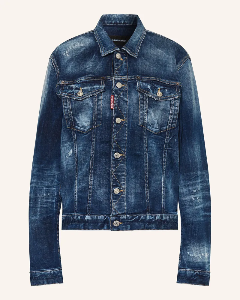 Dsquared2 Jeansjacke Dunkelblau