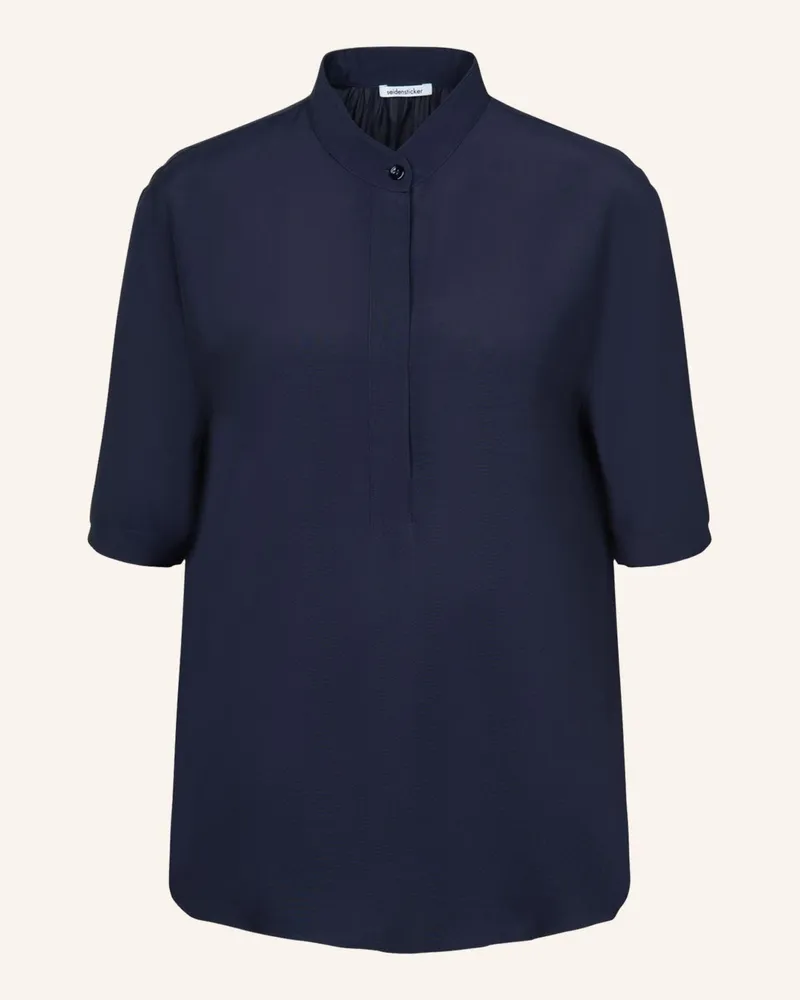 Seidensticker Shirtbluse Dunkelblau