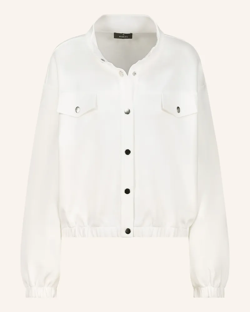 monari Sweatjacke Weiss