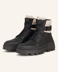 Tommy Hilfiger Schnürboots - SCHWARZ/ HELLBRAUN Schwarz